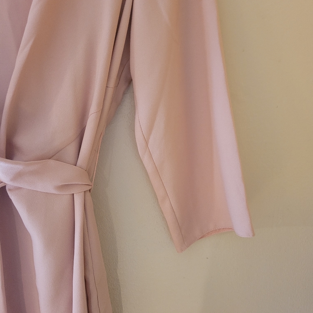 ASOS stunning dusty pink wiggle style sheath dress size 10 - Picture 7 of 8